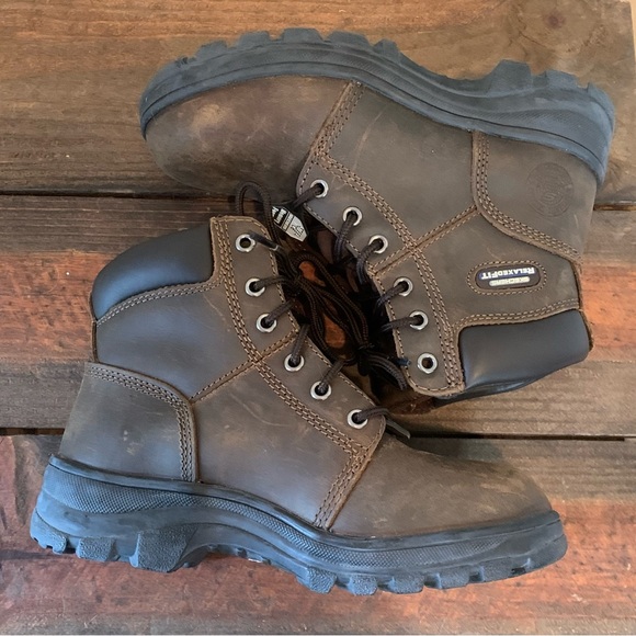 Skechers Shoes - *NWOT* Skechers Steel Toe Workshire-Peril Leather Boots